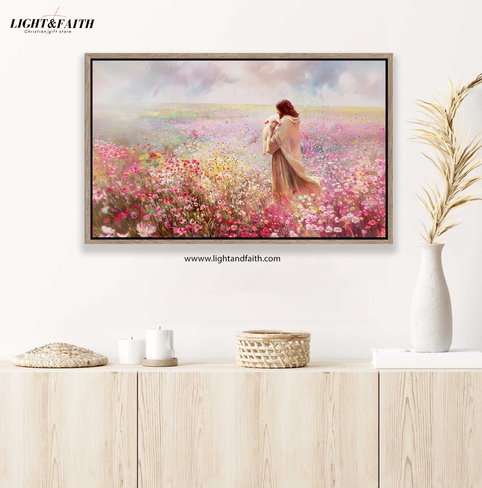 Shepherd's Care Poster, Jesus Lamb of God, Lost Lamb, The Living Christ Poster, The Journey Home Poster, Calming Embrace Poster, Prophetic Art